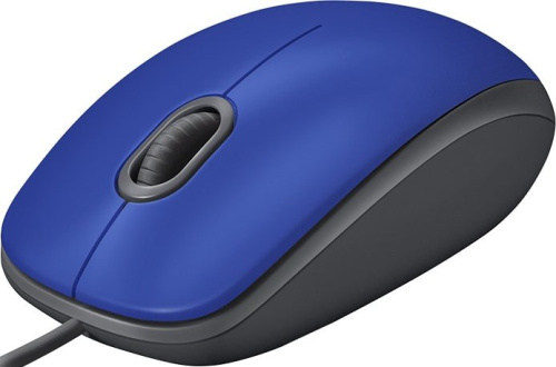 Мышь Logitech M110 Silent (синий) фото 4