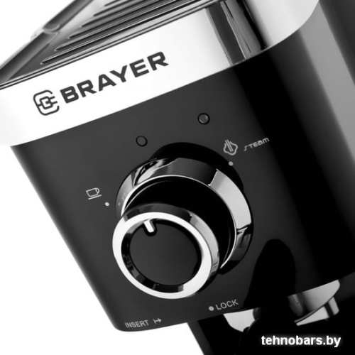 Рожковая помповая кофеварка Brayer BR1100 фото 5