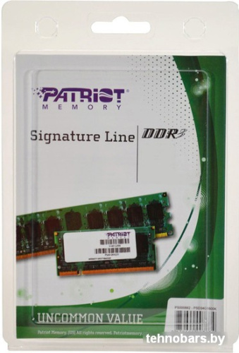 Оперативная память Patriot Signature Line 4GB DDR3 SO-DIMM PC3-12800 [PSD34G16002S] фото 4