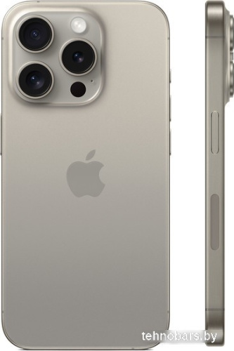 Смартфон Apple iPhone 15 Pro Dual SIM 256GB (природный титан) фото 4