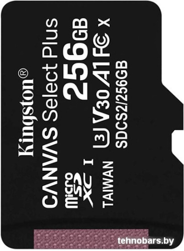 Карта памяти Kingston Canvas Select Plus microSDXC 256GB фото 3