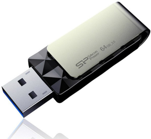 USB Flash Silicon-Power Blaze B30 64GB (SP064GBUF3B30V1K) фото 6
