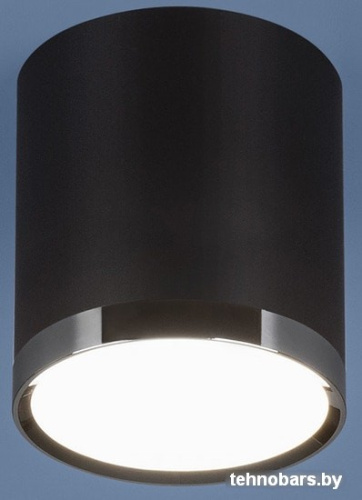 Точечный светильник Elektrostandard DLR024 6W 4200K (черный матовый) фото 3