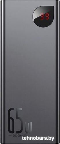 Портативное зарядное устройство Baseus Adaman Metal Digital Display PPIMDA-D01 20000mAh (черный) фото 3