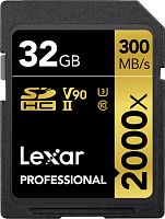 Карта памяти Lexar Professional 2000x SDHC LSD2000032G-BNNNG 32GB