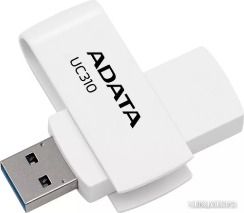 USB Flash ADATA UC310-64G-RWH 64GB (белый) фото 5