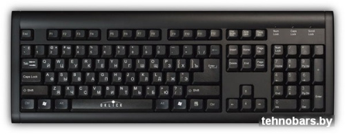 Клавиатура Oklick 120 M Standard Keyboard Black фото 3