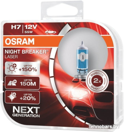 Галогенная лампа Osram H7 64210NL-HCB 2шт фото 3