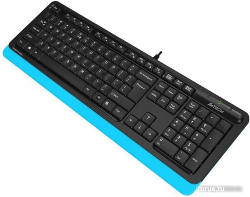 Клавиатура A4Tech Fstyler FK10 (черный/синий) фото 6