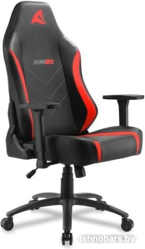 Кресло Sharkoon Skiller SGS20 SGS20-F-BK/RD (черный/красный) фото 3