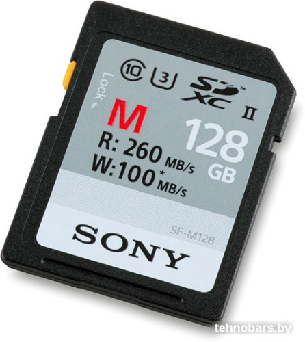 Карта памяти Sony SDXC SF-M Series UHS-II 128GB фото 4