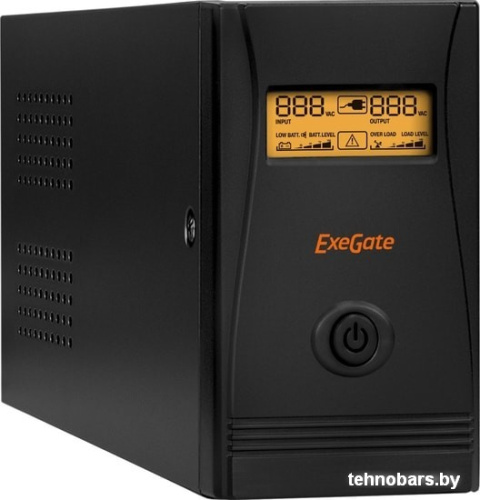 Источник бесперебойного питания ExeGate SpecialPro Smart LLB-800.LCD.AVR.C13.RJ.USB фото 3