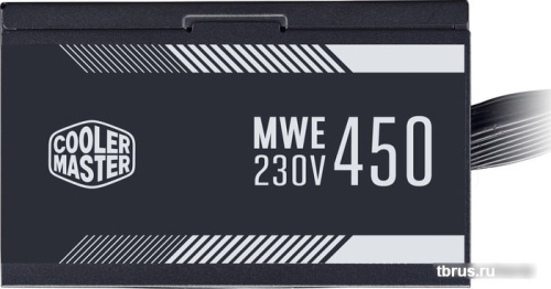 Блок питания Cooler Master MWE 450 White 230V V2 MPE-4501-ACABW-EU фото 7