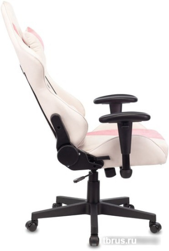 Кресло Бюрократ VIKING X Fabric (белый/розовый) фото 7