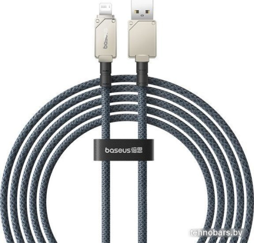 Кабель Baseus Unbreakable Series USB Type-A - Lightning (2 м, белый) фото 4