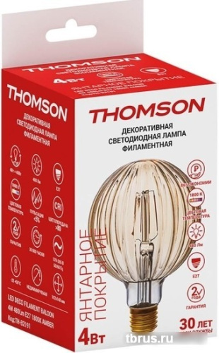 Светодиодная лампочка Thomson Deco Filament TH-B2191 фото 3