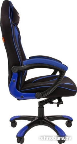 Кресло CHAIRMAN Game 28 (черный/синий) фото 5