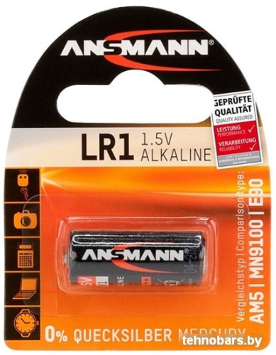 Батарейки Ansmann LR1 [5015453] фото 3