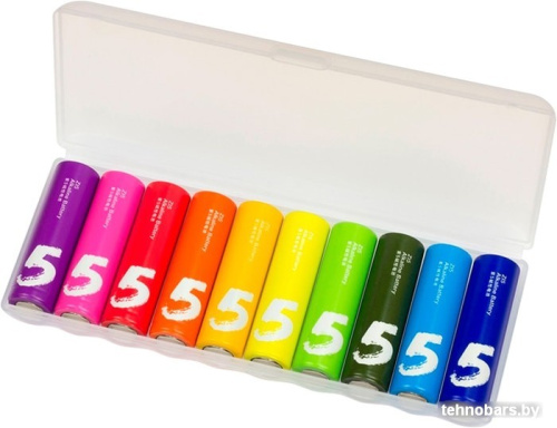 Батарейка ZMI ZI5 Rainbow AA 10 шт. AA501 Colors фото 3