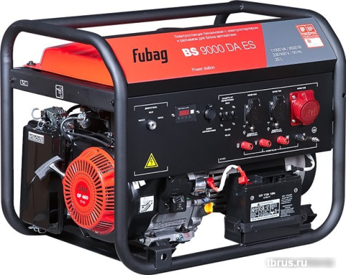 Бензиновый генератор Fubag BS 9000 DA ES фото 3