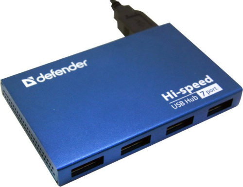 USB-хаб Defender Septima Slim (83505) фото 4