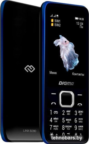 Мобильный телефон Digma Linx B280 (черный) фото 3