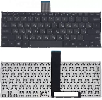 Клавиатура для ноутбука Asus F200CA, F200LA, F200MA, without frame, flat Enter
