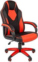 Кресло CHAIRMAN Game 17 (черный/красный)