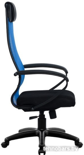 Кресло Metta SU-1-BP Комплект 11, Pl тр/сечен (резиновые ролики, синий) фото 5