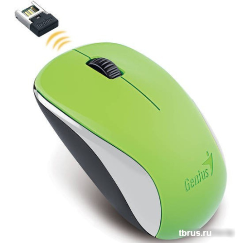 Мышь Genius NX-7000 (зеленый) фото 6