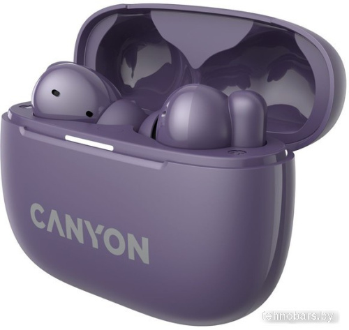 Наушники Canyon OnGo 10 ANC TWS-10 (фиолетовый) фото 5