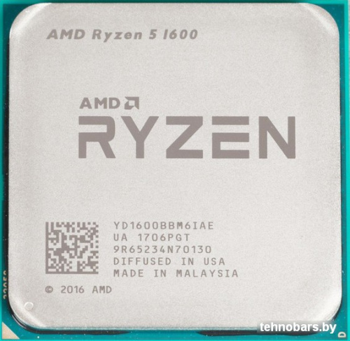Процессор AMD Ryzen 5 1600 фото 3