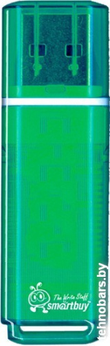 USB Flash Smart Buy Glossy Green 64GB (SB64GBGS-G) фото 3