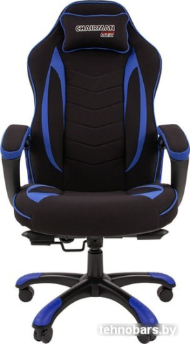 Кресло CHAIRMAN Game 28 (черный/синий) фото 4