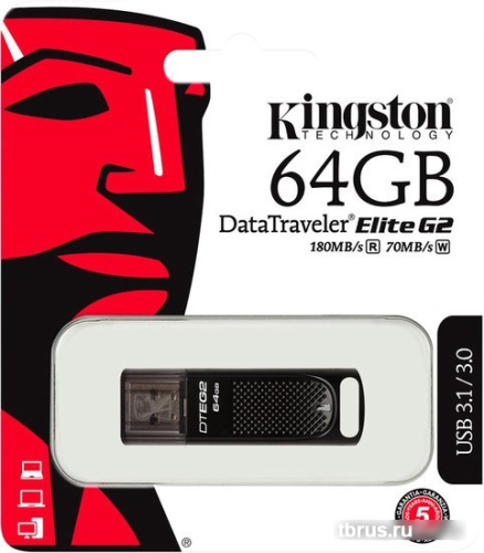 USB Flash Kingston DataTraveler Elite G2 64GB фото 7
