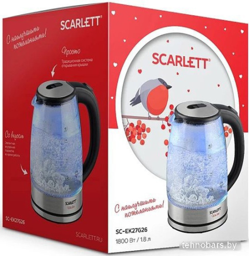 Электрический чайник Scarlett SC-EK27G26 фото 5