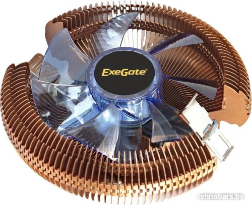 Кулер для процессора ExeGate Wizard EE91-Cu.BLUE EX286153RUS фото 4