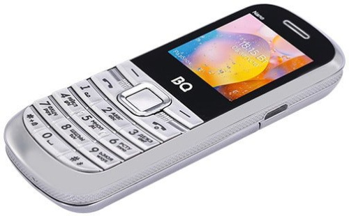 Мобильный телефон BQ-Mobile BQ-1415 Nano (белый/серебристый) фото 5