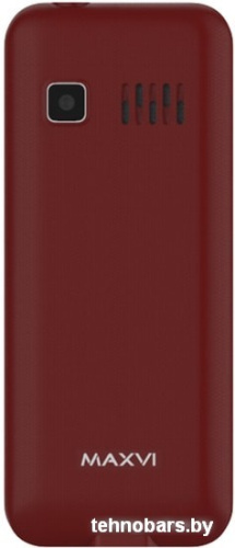 Мобильный телефон Maxvi P3 (винный красный) фото 5
