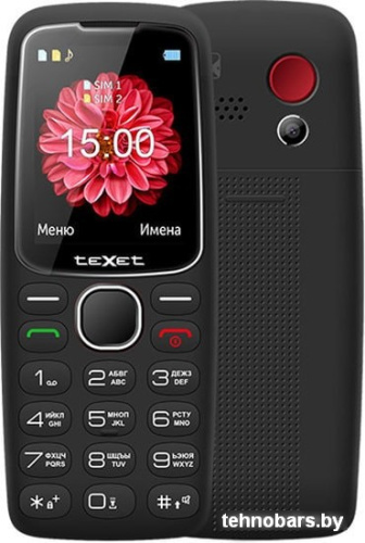 Мобильный телефон TeXet ТМ-B307 (черный) фото 3