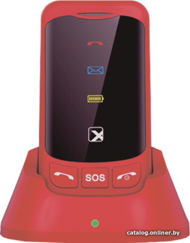 Смартфон TeXet TM-B419 (красный) фото 6
