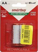 Аккумуляторы SmartBuy AA 2500mAh 2 шт. SBBR-2A02BL2500