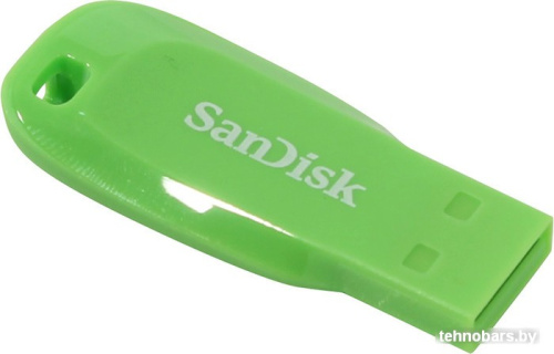 USB Flash SanDisk Cruzer Blade 16GB (зеленый) [SDCZ50C-016G-B35GE] фото 4