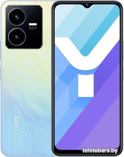 Смартфон Vivo Y22 4GB/64GB (зеленая метавселенная) фото 3