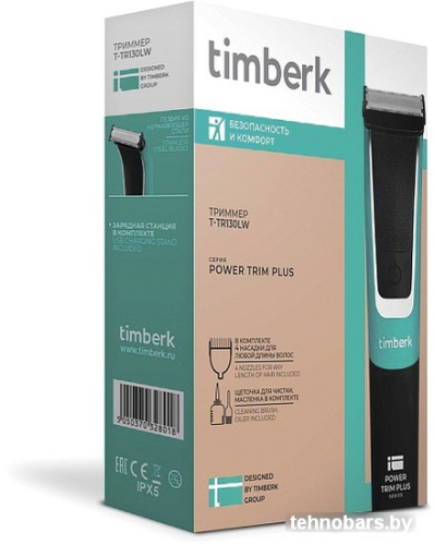 Триммер для бороды и усов Timberk T-TR130LW фото 4