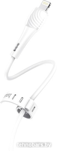 Кабель Hoco X49 USB Type-A - Lightning (1 м, белый) фото 3