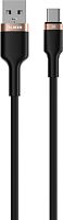 Кабель Olmio USB Type-A - USB Type-C 041657 (1.2 м, черный)