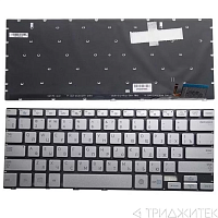 Клавиатура для ноутбука Samsung NP730U3E 740U3E, серая