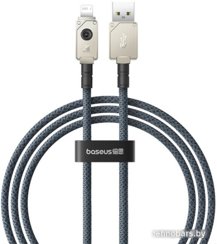 Кабель Baseus Unbreakable Series USB Type-A - Lightning (1 м, белый) фото 3