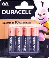 Батарейка DURACELL AA LR6/MN1500-4 4шт